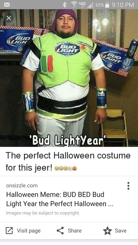 Costume Halloween Homme, Disfraz Buzz Lightyear, Mexican Jokes, Mexican Humor, Hallowen Costume, Mens Halloween Costumes, Bud Light, To Infinity And Beyond, Funny Halloween Costumes