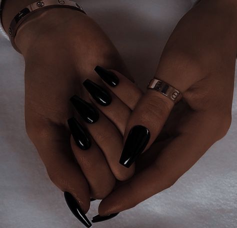 Mafia Nails Aesthetic, Mafia Nails, Aesthetic Attraction, Mercedes Jones, Lux Nails, Work Nails, Seasonal Nails, Classy Acrylic Nails, Dark Nails