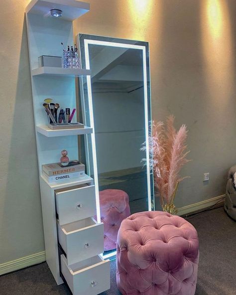 Dressing Mirror Designs, Wall Wardrobe Design, Dressing Room Decor, Small Room Design Bedroom, Luxury Room Bedroom, Dressing Table Design, Bedroom Decor For Teen Girls, Vanity Room, Pinterest Room Decor