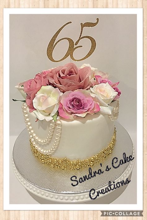 65th birthday cake 65 Birthday Cakes For Women, 65th Cake Ideas, 65th Birthday Cake Ideas For Women, 65th Birthday Cake Ideas For Mom, 65th Birthday Ideas For Mom Cake, 65 Cake Birthday, Birthday Cake Mother Ideas, 65 Th Birthday Cake, 56 Birthday Cake Women