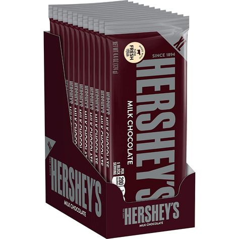 Hershey Candy Bars, Hershey Candy, Hershey Chocolate Bar, Hershey Bar, Chocolate Candy Bar, Hershey Chocolate, Bulk Candy, Candy Bars, Halloween Food For Party