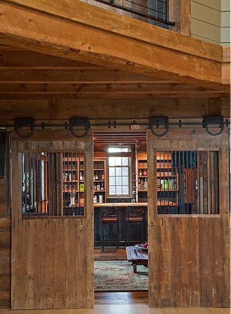 barn office Barn Office, Barn Bar, Barn Restoration, Dream Horse Barns, Bold Kitchen, Kentish Town, Barn Living, Converted Barn, Barn Plans