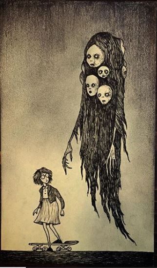 Nightmares Artwork, Don Kenn, John Kenn Mortensen, John Kenn, Redhead Art, Night Terrors, Monster Artwork, Edward Gorey, Gallery Room