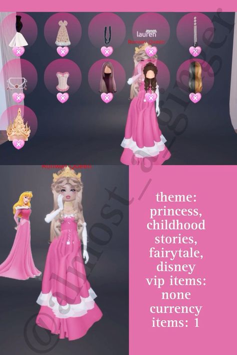 Dti Theme Princess, Disney Dti Outfit, Princess Dti Ideas, Fairytale Dti Outfit, Dti Princess Outfit Ideas, Disney Dress To Impress, Spring Dress To Impress, Dress To Impress Princess, Fancy Dress Code