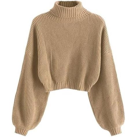 Product Details Fabric Type 100% Polyester Care Instructions Machine Wash, Hand Wash Only Closure Type Pull On Weave Type Plain About This Item Material: Women Cropped Sweater Is Made Of A Luxurious Polyester, Sweater For Women Is Crafted From Soft, Skin-Friendly, And Knit Fabric. Turtleneck Neck: Fall Sweater For Women Feature A Chic Turtleneck Neckline, Solid Color, Drop-Sh Fall Sweaters For Women, Cropped Turtleneck, Cropped Knit Sweater, Trendy Sweaters, Cropped Pullover, Sweater Jumper, Womens Turtleneck, Crop Sweater, Knit Pullover