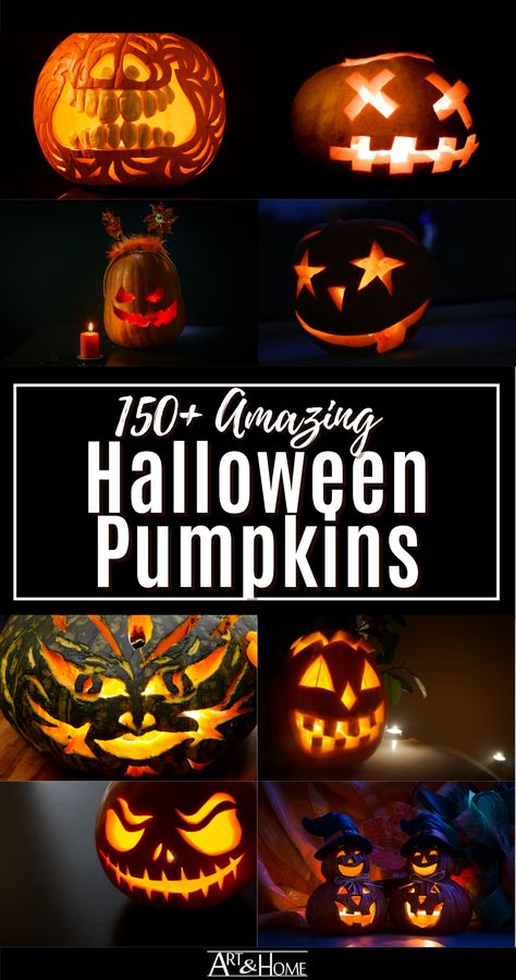 150+ Amazing Halloween Pumpkin Carving Ideas It feels like - every year - people continue to up their pumpkin carving game, and 2021 is no different! In this post, we showcase over 150 stunning and unique Halloween Pumpkin Carving Ideas to inspire your creativity! #Halloween #PumpkinCarving #HalloweenPumpkins #PumpkinCarvingIdeas #Jackolantern #HalloweenDecor #HalloweenDecorations #CarvedPumpkins https://artandhome.net/halloween-pumpkin-carving-ideas/ Dental Pumpkin Carving Ideas, Pumpkin Carving Games, Halloween Pumpkin Carving Ideas, Diy Pumpkin Carving, Awesome Pumpkin Carvings, Unique Pumpkin Carving Ideas, Cute Pumpkin Carving, Halloween Pumpkin Carving, Halloween Pumpkin Carving Stencils