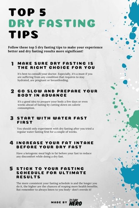 How to do dry fasting to get all the benefits of this type of fast. Read our complete guide to dry fasting: How to start dry fasting and what are the benefits Three Day Fast Benefits, Dry Fasting Benefits, Dry Fasting Before And After, How To Fast, Pituitary Tumor, Snake Juice, Ayurvedic Food, Dry Fasting, Fasting Lifestyle