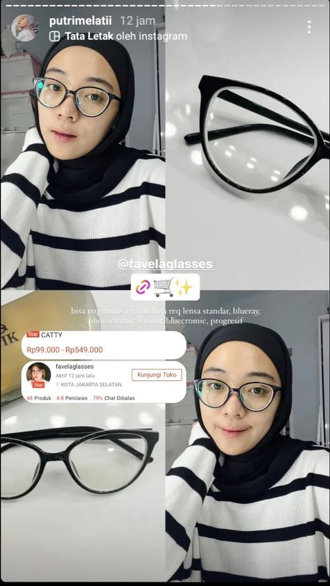 Racun Shopee, Ootd Hijab, Cat Eye Glass, Cat Eye, Ootd, Glass, Quick Saves