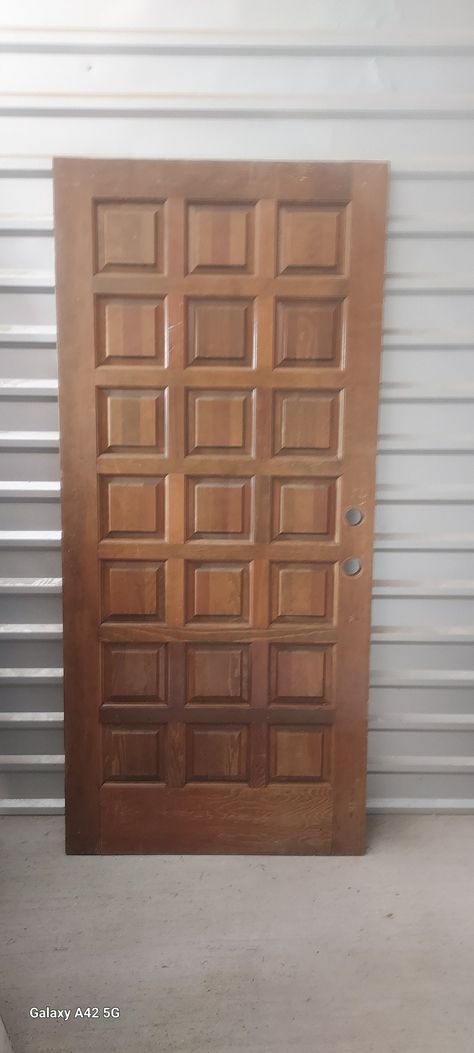 Mid Century Double Doors, Wooden Entry Door, Antique Entry Door, Mid Century Modern Doors, Mid Century Modern Interior Doors, Mid Century Front Door, Mid Century Modern Front Door, House Entry Doors, Midlothian Texas