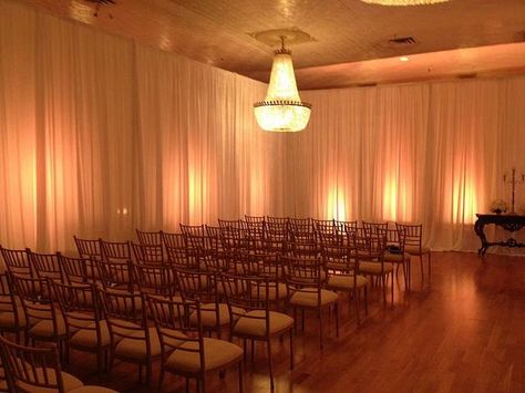 Uplight your Ceremony! #Uplighting #wedding #weddingdj Uplighting For Wedding Reception, Uplights Wedding Reception, Wedding Reception Uplighting, Wedding Venue Uplighting, Ballroom Uplighting, Wedding Uplighting, Wedding Logistics, Uplighting Wedding, Tufted Furniture