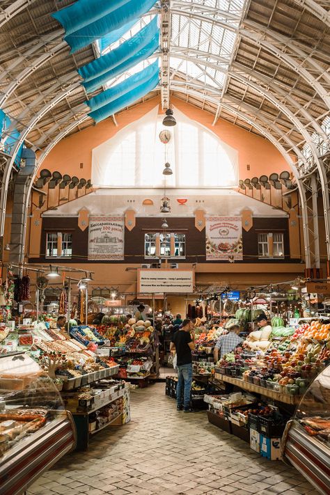 Indoor Market Europe Holiday, Indoor Markets, Europe Holidays, Traditional Market, Community Living, Exchange Student, Kiev Ukraine, Interior Rendering, Grocery Stores