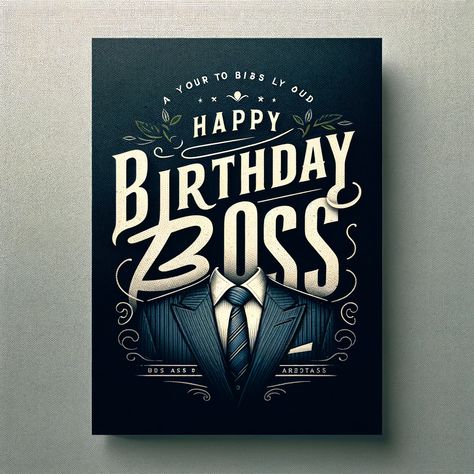 Celebrating the captain of our ship! Send your leader a wave of appreciation with these specially curated Happy Birthday images and quotes for the boss. Show your admiration and respect with a touch of warmth on their special day. Here's to success and happiness in the year ahead! 🎉👔🍰 #HappyBirthdayBoss #BossDay #LeaderBirthday #BossingCelebration #WorkFamily #InspirationalLeader #BirthdayCheers #TeamAppreciation Happy Birthday Wishes Boss Man, Happy Birthday Boss Man, Happy Birthday Boss, Today Is Your Birthday, Birthday Man, Happy Birthday Man, Inspirational Leaders, Celebrating Success, Boss Birthday