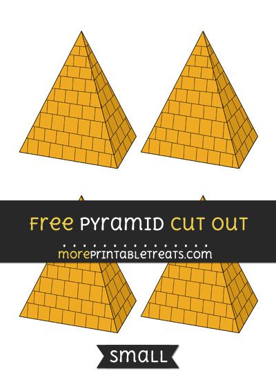 Free Pyramid Cut Out - Small Size Printable Pyramid Template Free Printable, History Crafts, Beach Wall Collage, Computer Paper, Egypt History, Smash Books, Group Ideas, History Class, Templates Printable Free