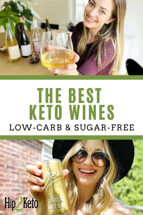 Keto Wine List, Low Carb Wine, Sugar Free Wine, Gluten Free Wine, Low Glycemic Foods List, Keto Wine, Keto Basics, Low Calorie Cocktails, Keto Products