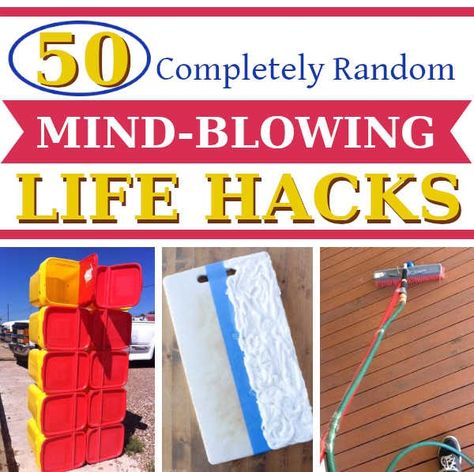 50 Completely Random, Must-Know Mind-Blowing DIY Life Hacks Diy Dish Soap, Hack My Life, Secret Hiding Places, Life Hacks Organization, Diy Swimming Pool, Diy Wardrobe, Mind Blowing Facts, Amazing Life Hacks, Diy House Projects