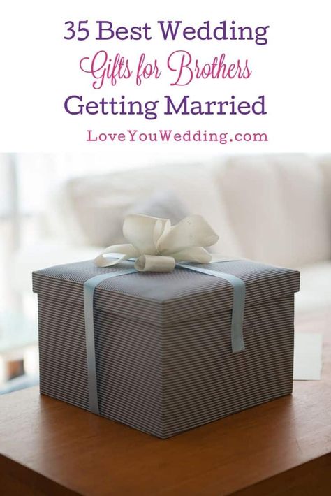 Need help finding the best wedding gifts for brothers? I listed down 35 undeniably great options I found on the market. Check them out! Wedding Gift Ideas For Brother, Gifts For Brothers Wedding, Gifts For Groom From Sister, Wedding Gift To Brother From Sister, Wedding Gifts For Brother From Sister, Brother Wedding Gift From Sister, Wedding Gifts For Your Brother, Wedding Gift For Brother From Sister, Wedding Gift For Brother