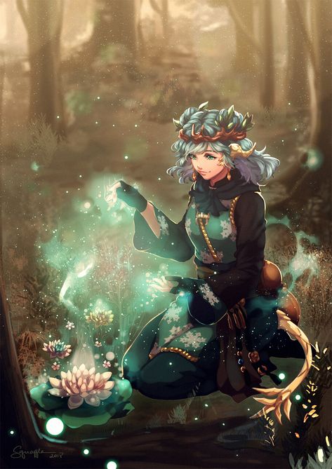 Healing Magic, Magic Aesthetic, Fantasy Paintings, Witch Art, Magic Art, Artist Paint, Fantasy Inspiration, Drawing Artwork, Dnd Characters