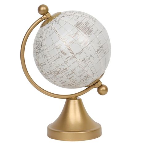 Elegant Desk, Gold Globe, Desk Bookshelf, Farmhouse Outdoor Decor, Floor Candle Holders, Floor Candle, Standing Candle Holders, Globe Decor, Flameless Led Candles