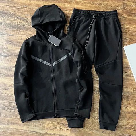 Designer Sportswear, Men Sport Pants, Tracksuit Men, Full Body Suit, Cotton Sweatpants, Nike Tech, Tech Fleece, Fleece Pants, Mens Joggers