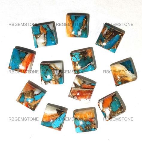 Cabochon Gemstone, Real Turquoise, Opaque Gemstone, Square Gemstone, Rainbow Turquoise, Square Turquoise, Energy Gemstone, 100% Natural Gem, Diy Jewelry, Authentic Gemstone, Healing Gemstone, Reiki Gemstone, Aaa Quality Gemstone, Jewelry Supply, Jewelry Supplies, Jewelry Making, Real Gemstone, Precious Gemstone, Loose Gemstone, Genuine Gemstone, Polished Gemstone, Craft Supply, Wholesale Supplier Making Pendants, Copper Turquoise, Spiny Oyster, Everyday Accessories, Unique Gemstones, Turquoise Gemstone, Rocks And Minerals, Unique Colors, Gemstone Colors