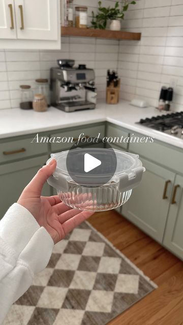 Lauren Emily Wiltse | KC Home Inspiration & Lifestyle (Lindmark) on Instagram: "Not me posting Amazon dishware two days in a row… I stand by my opinion that food storage containers are a *necessity* though (it’s just a bonus that they’re cute and can double as serving bowls)😍

Comment DETAILS for a DM with 🔗 to shop!

These containers come in a set of 12 for under $40 at the moment. They’re glass, airtight, and microwave safe!✨

Amazon home find, amazon must haves, amazon kitchen, amazon kitchen needs, amazon food storage, food containers, cute containers, cute home finds #amazonhomefinds #amazonkitchen" Storage Food Containers, Cute Containers, Amazon Kitchen Must Haves, Amazon Must Haves, Find Amazon, Flute Glass, Amazon Kitchen, Not Me, I Stand