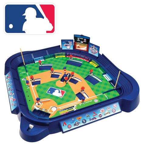 MLB Slammin' Sluggers Baseball Game Board Games For Kids, Creative Games, Play Baseball, Toy 2, Mlb Teams, Baseball Game, Toddler Christmas, Metal Ball, Baseball Games