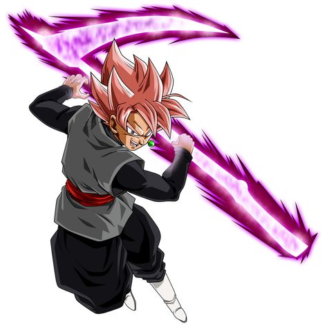 Trunks Super Saiyan 4, Rose Scythe, Goku Black Ssj Rose, Goku Black Ssj, Trunks Super Saiyan, Evil Goku, Super Saiyan Rose, Super Goku, Rose Png