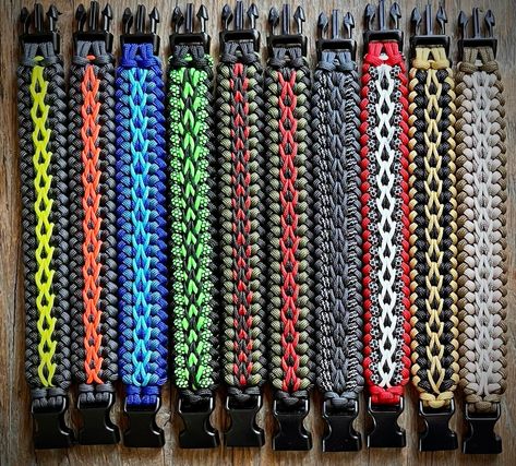 Sanctified paracord 550 bracelets with paracord type 1 stitching #paracordbracelet #sanctified #paracord #bracelet #outdoors #camping #jewelry #fashion #eastandbulldesign #paracord550 #armband #bileklik #handmade #edc Sanctified Paracord Bracelet, Paracord Designs, Paracord Tutorial, Paracord Bracelet, 550 Paracord, March 30, Paracord Bracelets, Paracord, Type 1