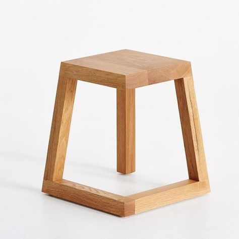 Australian Wood Review on Instagram: “Legless stool designed and made by @josh.carmody Photos: @mrhillstills • • • • • #americanwhiteoak #oilfinish #madeinmelbourne…” Unique Stool Design, Wooden Stool Designs, Wooden Toys Plans, Wooden Stool, Modern Stools, Stool Design, Wood Stool, Wooden Stools, Into The Woods