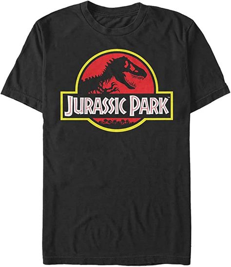 Amazon.com: Jurassic Park Big & Tall Men's Tops Short Sleeve Tee Shirt : Clothing, Shoes & Jewelry Sunrise Logo, Jurassic Park T Rex, Jurassic Park T Shirt, Jurassic Park Series, Jurassic Park Logo, Jurassic Park Movie, Dinosaur Shirt, Jurassic Park, Logo T Shirt