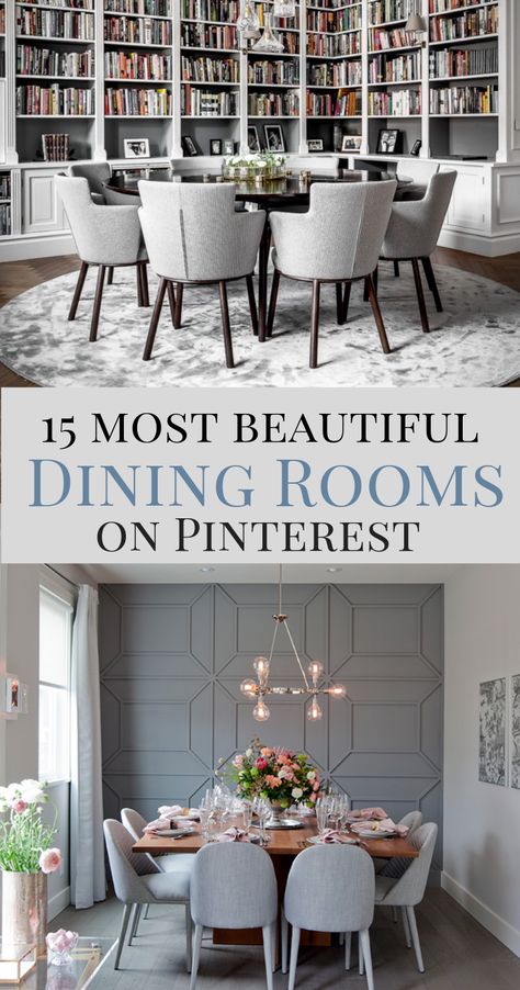 The 15 Most Beautiful Dining Rooms on Pinterest Sanctuary Home Decor, Sanctuary Home, Traditional Dining Rooms, Dining Room Cozy, Minimalist Dining Room, Mudroom Design, Dining Room Makeover, Vintage Dining Room, Traditional Dining