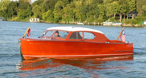 1948 25' Chris Craft Sportsman Sedan Mini Boat, Wooden Speed Boats, Mahogany Boat, Rc Boats Plans, Chris Craft Boats, Runabout Boat, Classic Wooden Boats, Wooden Boat Plans, Cabin Cruiser