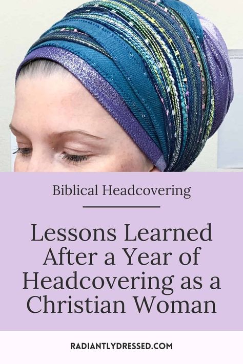 Headcovering is a practice that has fallen out of favor...but why? A year ago, God called me to this tradition as a Christian woman, and I obeyed immediately. Over the last year I have grown spiritually and learned so much about following God even when it's scary. Dive in and get your questions answered about biblical headcovering. Godly Dressing, Christian Headcovering Outfits, Christian Woman Outfits, Head Coverings, Jewish Fashion, Christian Head Scarf, Biblical Women, Biblical Costumes For Women Head Coverings, Christian Head Covering Style