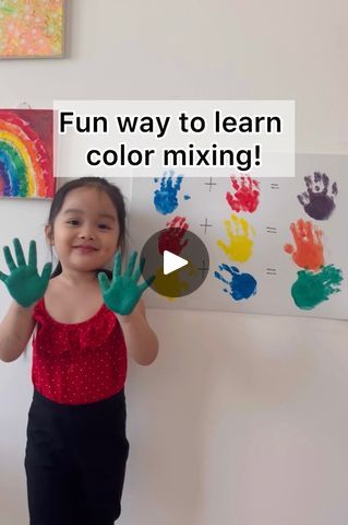 Sheep Activities, Primary And Secondary Colors, Secondary Colors, Toddler Activity, How To Mix, Toddler Learning Activities, Learning Colors, Toddler Activities, Teaching Kids