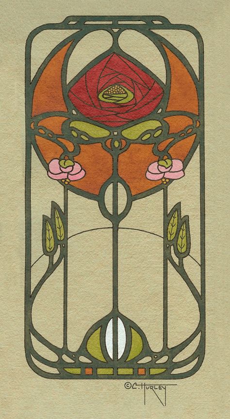 The Arts And Crafts Movement, Art Nouveau Vs Art Deco, Art Nouveau Print, Arts And Crafts Design, Motifs Art Nouveau, Arts And Crafts Interiors, Arts And Crafts Storage, Arts And Crafts For Adults, Arts And Crafts For Teens