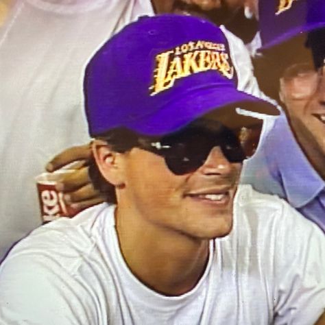 Rob Lowe 1985 Lakers Celtics Game 6 Rob Lowe And Patrick Swayze, Rob Lowe Outsiders, Rob Lowe 80s The Outsiders, Sodapop Curtis And Steve Randle, Rob Lowe Sons, Rob Lowe Funny, Weird Person, Rob Lowe Movies, Rob Lowe 80s