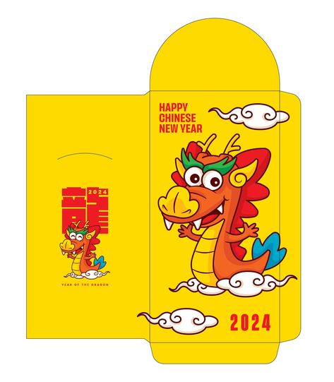 Download the Chinese New Year 2024 Year of the dragon. Money envelope red packet wit h cute dragon cartoon greeting template design 26778572 royalty-free Vector from Vecteezy for your project and explore over a million other vectors, icons and clipart graphics! Dragon Cartoon, Chinese New Year 2024, Dragon Icon, Money Envelope, Cute Dragon, 2024 Year, Drawing Tutorials For Kids, Red Packet, Money Envelopes