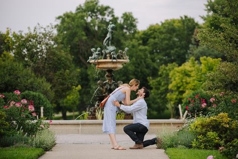 Surprise proposal in Minneapolis Lake Harriet Rose Garden - #mnengagement Garden Proposal, Rose Garden Wedding, Proposal Pictures, Lake Garden, Proposal Photography, Palace Garden, Engaged Couple, Minneapolis Wedding, Park Rosé