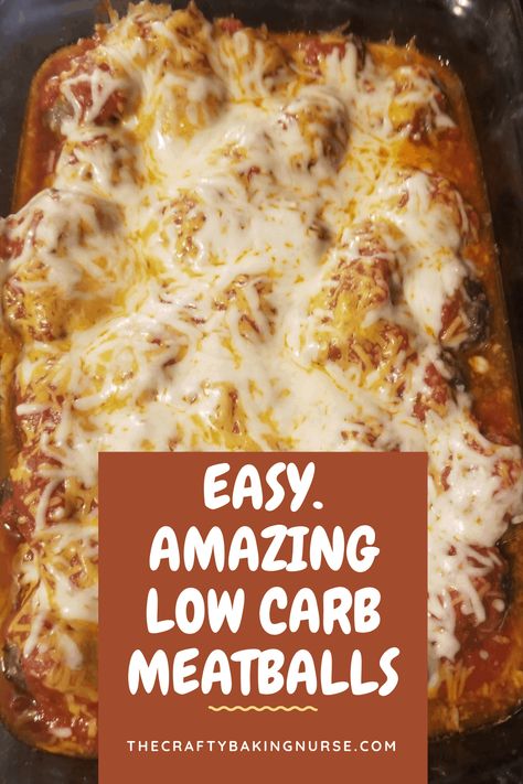 Cheesy Meatballs, Low Carb Marinara, Meatball Dinner, Lo Carb Recipes, Low Carb Meatballs, Healthy Beef Recipes, Atkins Recipes, How To Cook Meatballs, Healthy Beef