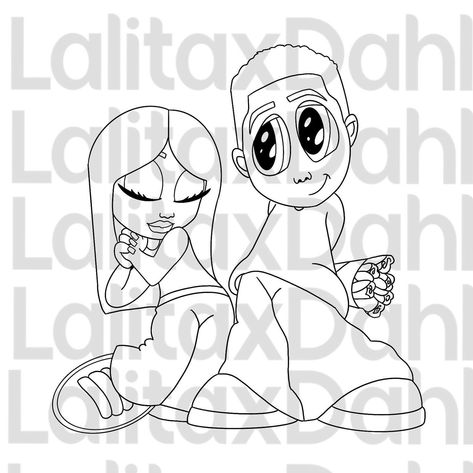 Printable Couples Coloring Pages Available✨😊 *Customizations Allowed Printable PDF, easy to download and print Couples Coloring Pages, Couple Coloring Pages, Chicano Love, Love Coloring Pages, Chicano Drawings, Swag Cartoon, Chicano Art, Couple Drawings, Couple Cartoon