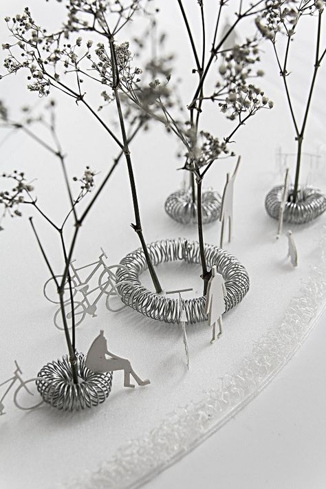 conceptMODEL Architecture Model Trees, Concept Art Landscape, Landscape Architecture Drawing, Architecture Sketchbook, Architecture Concept Diagram, Landscape Model, Model Tree, Arch Model, Architectural Models