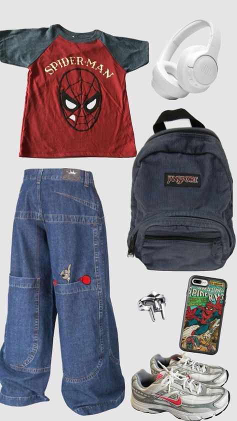 #spiderman #fitinspo #outfit #men #menoutfits #vintage #2000s Dream Style, Vintage 2000s, Fit Ideas, Dream Clothes, Cute Fits, Your Aesthetic, Fit Inspo, Dream Wardrobe, Creative Energy