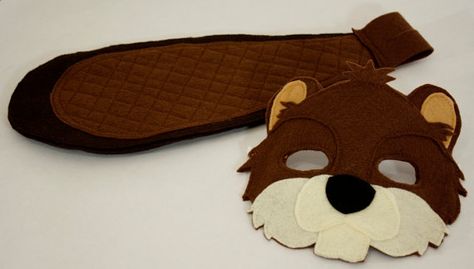 Bucky and Bev Beaver Felt Mask and Tail pretend by HuntingFaeries, $36.00 Beaver Costume Diy, Beaver Party, Beaver Costume, Narnia Costumes, Pretend Play Costumes, Beaver Tails, Busy Beaver, Wood Badge, Animal Tails