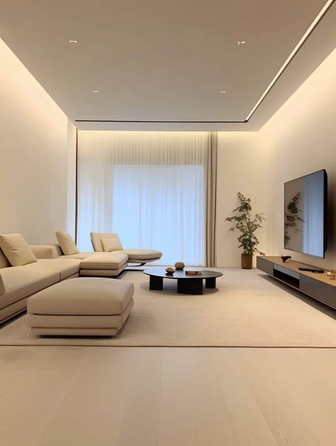 Cozy Apartment Decor, Modern Bungalow House Design, Modern Apartment Living Room, Minimalist Living Room Design, Small House Interior, Home Hall Design, Ceiling Design Bedroom, Living Room Design Inspiration, Living Room Design Decor