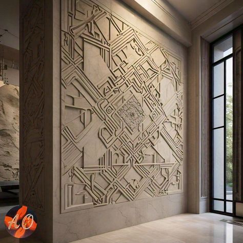 Respect Art, Carved Stone Wall, Patio Aesthetic, Wall Carvings, Wall Painting Decor, Value In Art, Painting Decor, Stone Walls, Panel Wall