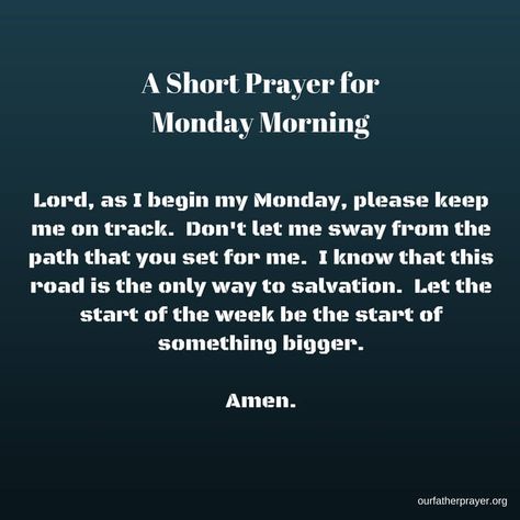 Short Morning Prayers To Start Your Day, Monday Morning Blessings, New Week Prayer, Prayers Morning, Monday Morning Prayer, Monday Morning Blessing, Mindful Thoughts, Blessed Morning Quotes, Monday Prayer