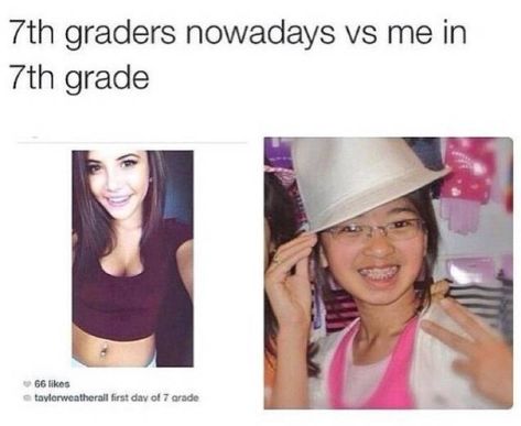 29 Middle School Memes That'll Transport You Back To The Horrors Of Your Preteen Years - Memebase - Funny Memes Middle School Memes, School Memes, Have A Laugh, Laughing So Hard, Funny Pins, Bones Funny, Funny Posts, Funny Cute, Middle School