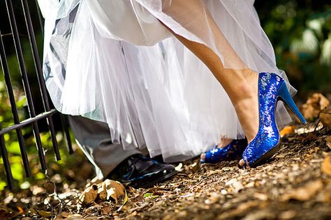 blue wedding shoes Wedding Superstitions, Royal Blue Wedding Shoes, Wedding Bridesmaids Dresses Blue, Wedding Ceremony Traditions, Blue Wedding Shoes, Bridal Guide, July Wedding, Wedding Colors Blue, Let's Get Married