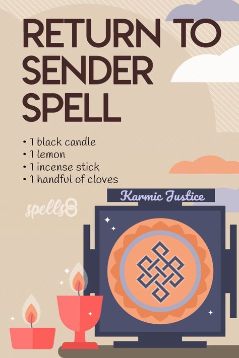 Justice Spell, Return To Sender Spell, Karmic Justice, Karma Spell, White Magic Spells, Banishing Spell, Hoodoo Spells, Revenge Spells, Good Luck Spells