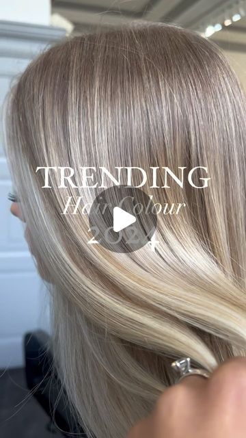 Becki Beavan 🐝 🇬🇧 on Instagram: "TRENDING HAIR COLOUR 2024  Lived in hair colour is going nowhere but as the trends change,  move over high contrast blonding & say hello to its old money aesthetic cousin SEAMLESS BLONDING! A new twist on blonde highlights.   This is my model from my recent SEAMLESS & SOCIAL class where & demonstrated this lightening  technique without the use for a root melt or toner (it’s all in the technique) & spilled the tea on how I’m growing my following organically & rapidly using instagram growth hacks!   Tickets on sale now ✨" Blonde Hair Money Piece, Trending Hair Colour, Root Tap Blonde, Old Money Blonde, Mushroom Blonde, Lived In Hair, Root Melt, Trending Hair, Going Nowhere